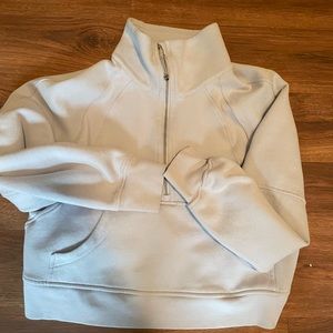 🍋Lululmemon🍋 Scuba oversized funnel neck half zip